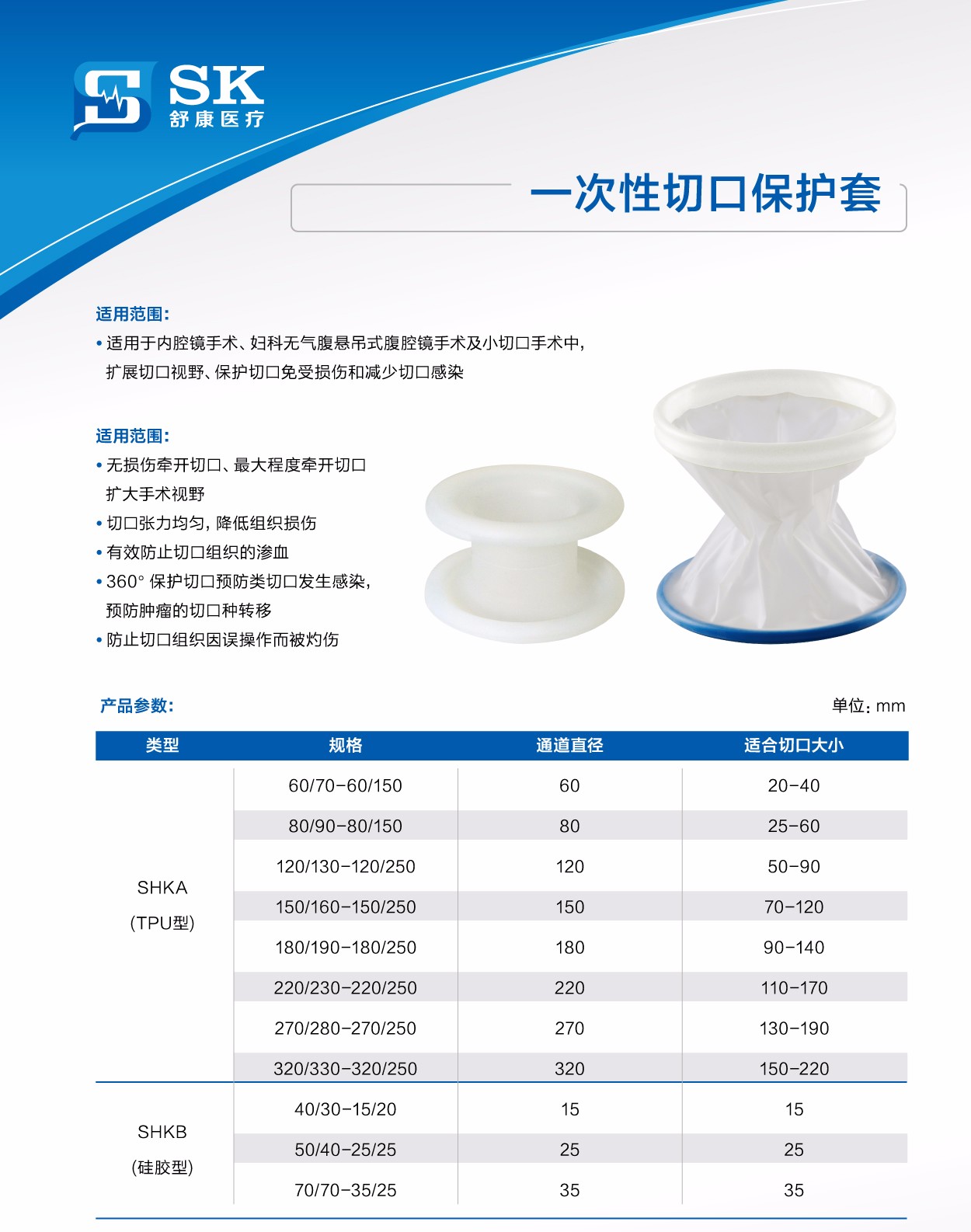 一次性切口保护套 - 无锡市舒康医疗器械有限公司